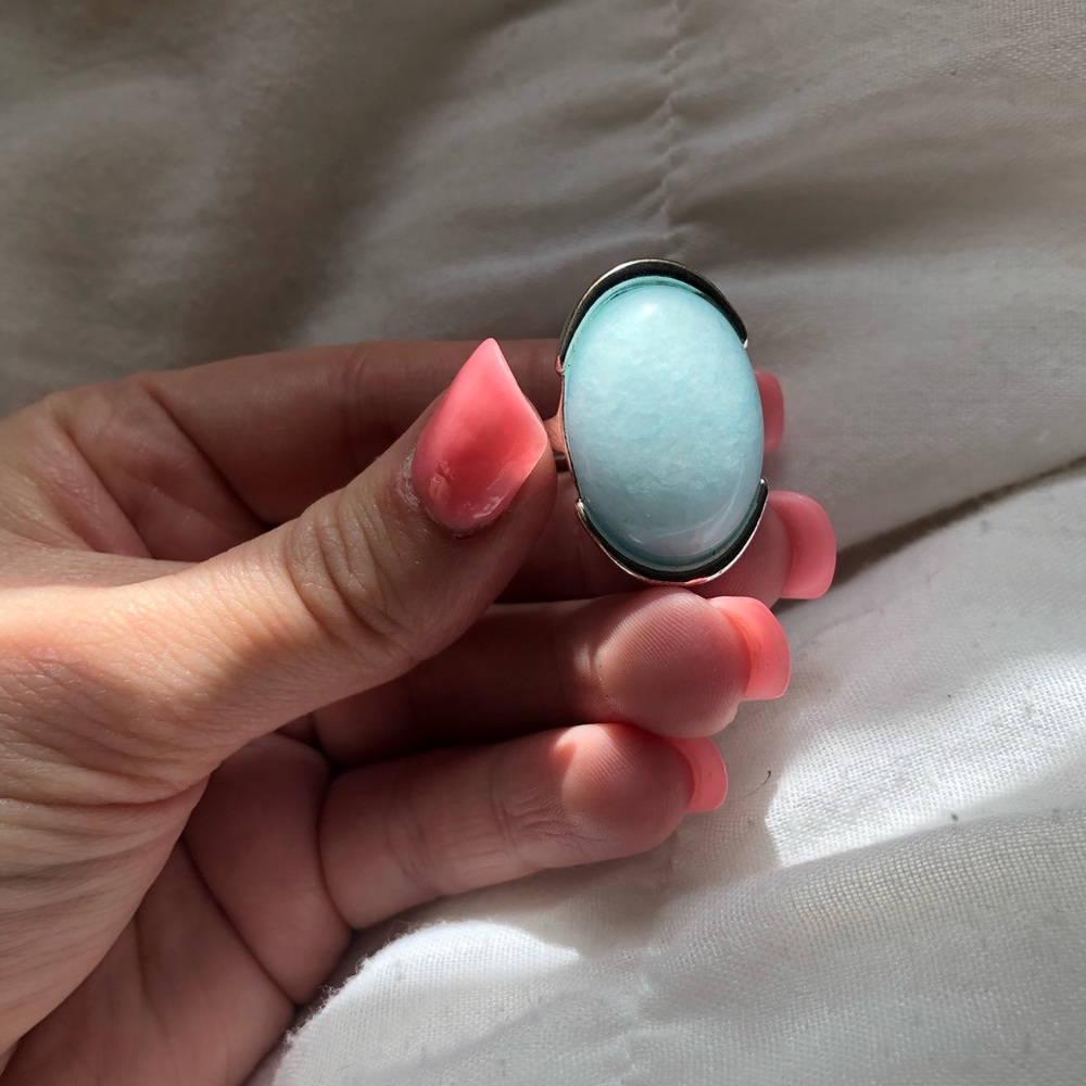 Turquoise stone ring